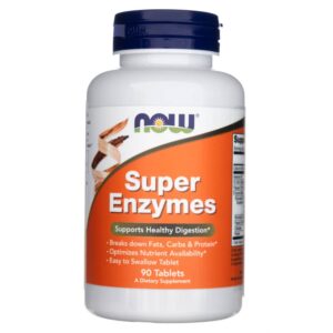 Now Foods Super Enzimas - 90 Tabletas
