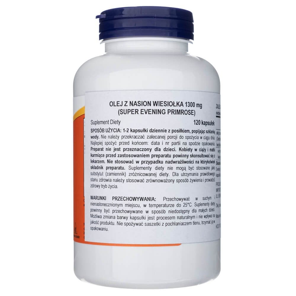Now Foods Super Primrose 1300 mg - 120 Cápsulas blandas - Imagen 3