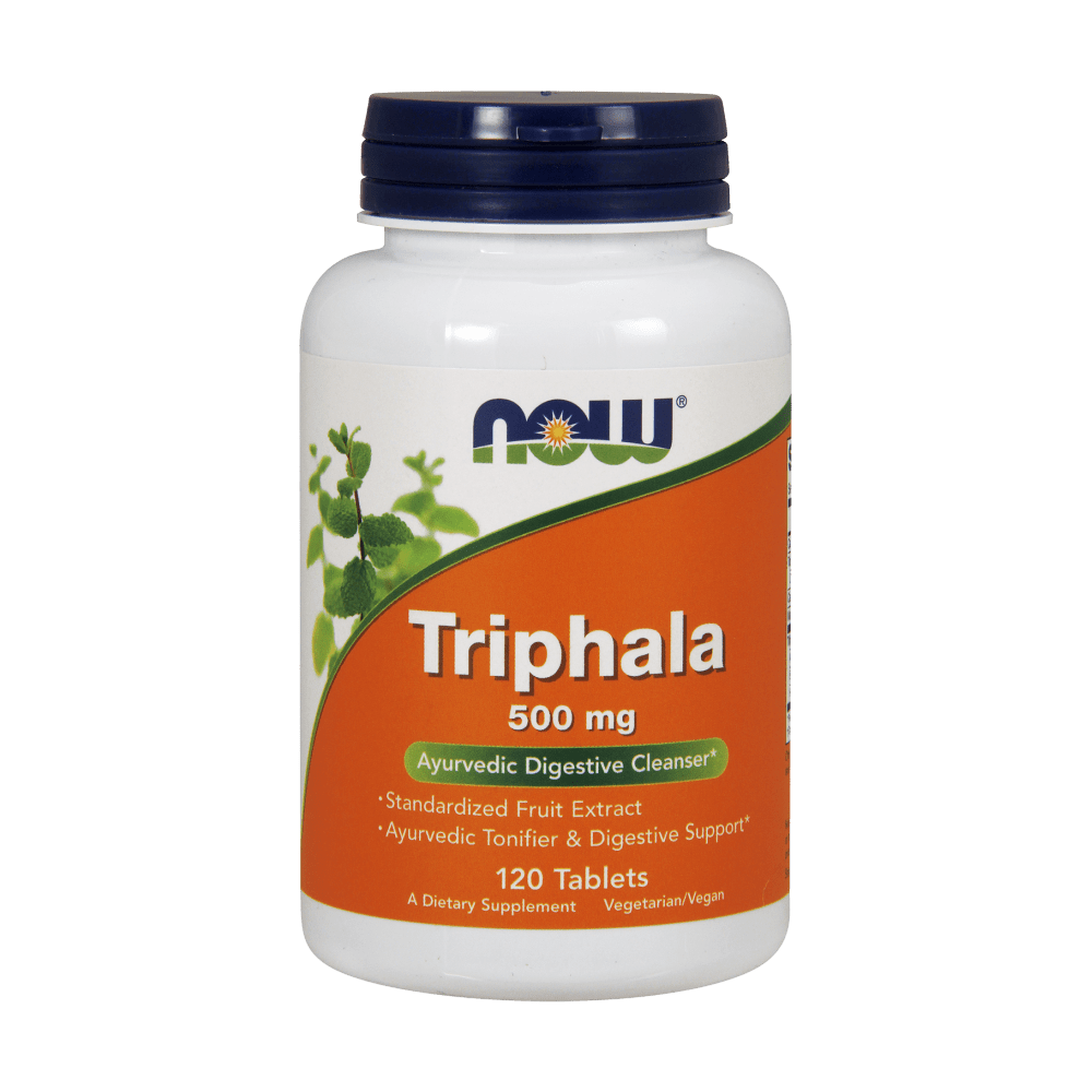 Now Foods Triphala 500 mg - 120 Tabletas