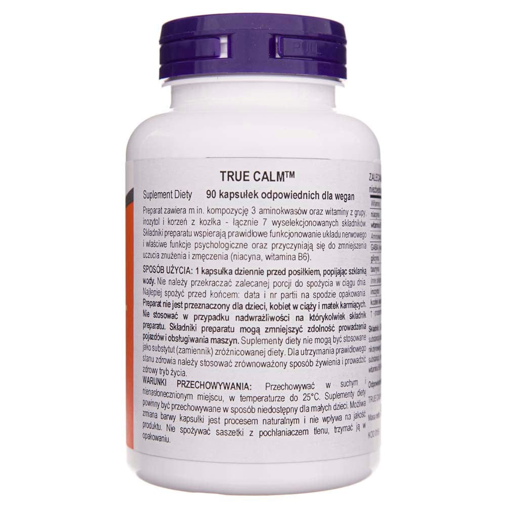 Now Foods True Calm - 90 cápsulas vegetales - Imagen 3