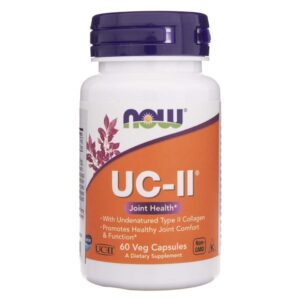 Now Foods UC-II ® Colágeno Tipo II - 60 Cápsulas Vegetales