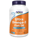 Now Foods Ultra Omega-3, 500 EPA / 250 DHA - 180 Cápsulas blandas