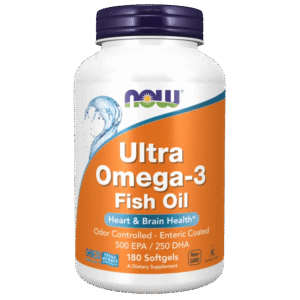 Now Foods Ultra Omega-3, 500 EPA / 250 DHA - 180 Cápsulas blandas