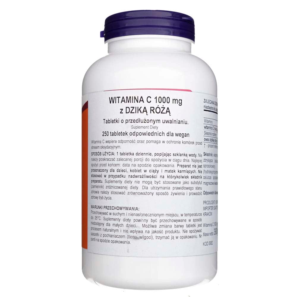 Now Foods Vitamina C-1000 de liberación prolongada - 250 Tabletas - Imagen 3