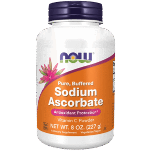 Now Foods Vitamina C (Ascorbato Sódico) Polvo - 227 g