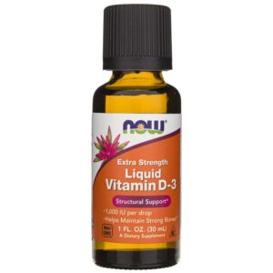 Now Foods Vitamina D3 Líquida Extra Fuerte 1000 UI - 30 ml