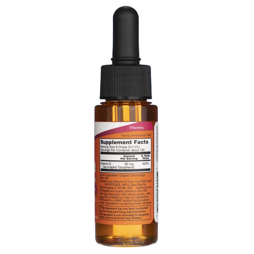 Now Foods Vitamina E líquida - 30 ml - Imagen 2