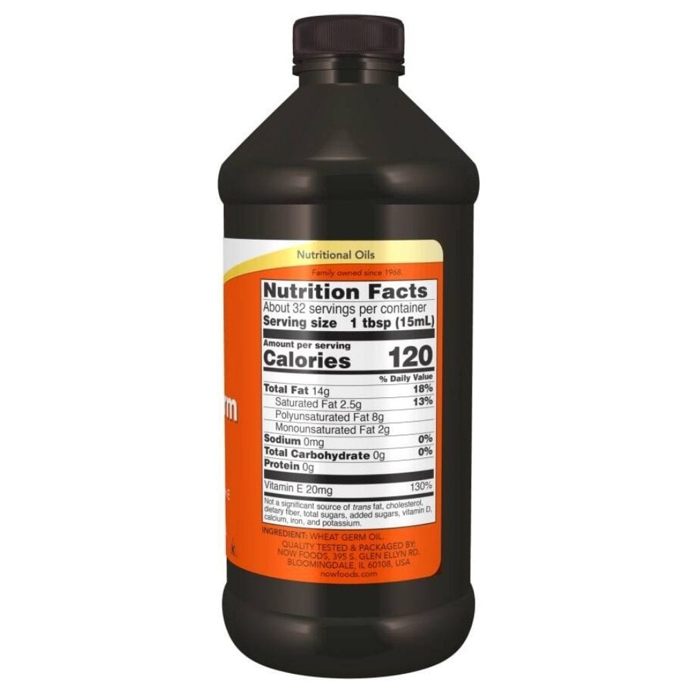 Now Foods Aceite de Germen de Trigo - 437 ml - Imagen 2