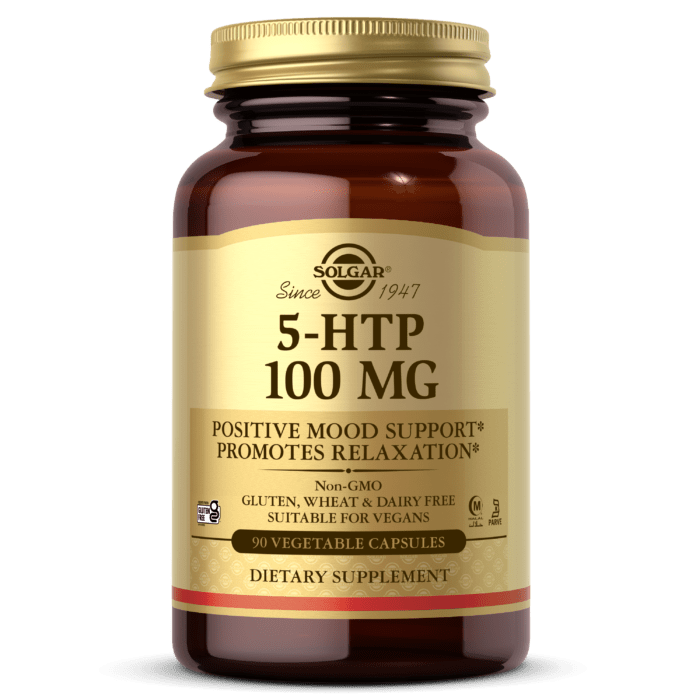 Solgar 5-HTP 100 mg - 90 cápsulas vegetales