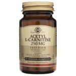 Solgar Acetil L-Carnitina 250 mg - 30 Cápsulas