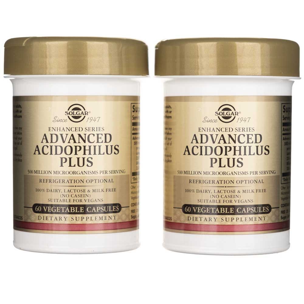 Solgar Advanced Acidophilus Plus - 120 Cápsulas Vegetales - Imagen 4
