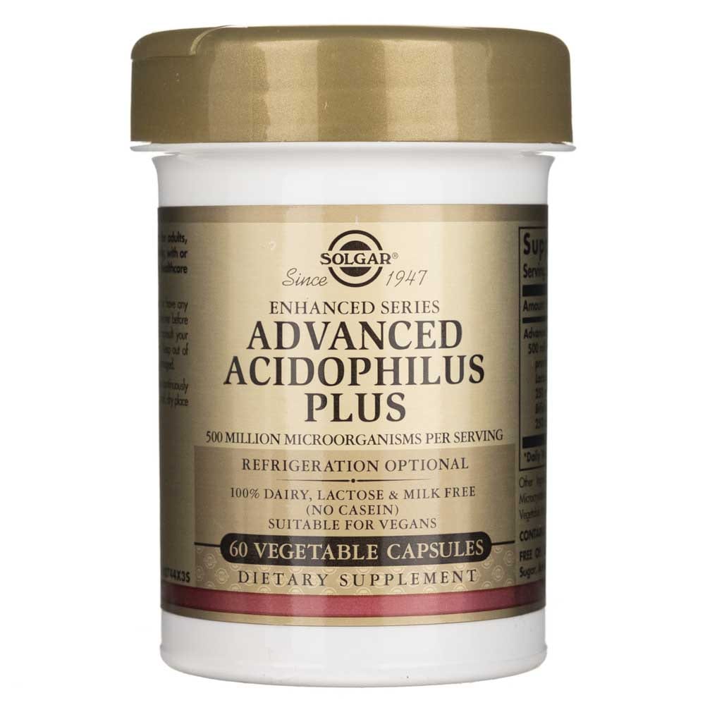 Solgar Advanced Acidophilus Plus - 120 Cápsulas Vegetales - Imagen 5