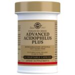 Solgar Advanced Acidophilus Plus - 60 cápsulas