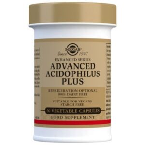 Solgar Advanced Acidophilus Plus - 60 cápsulas