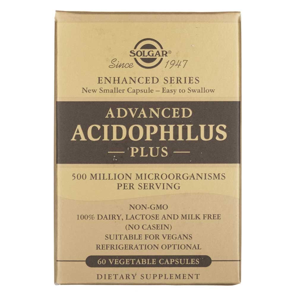 Solgar Advanced Acidophilus Plus - 60 cápsulas vegetales - Imagen 6