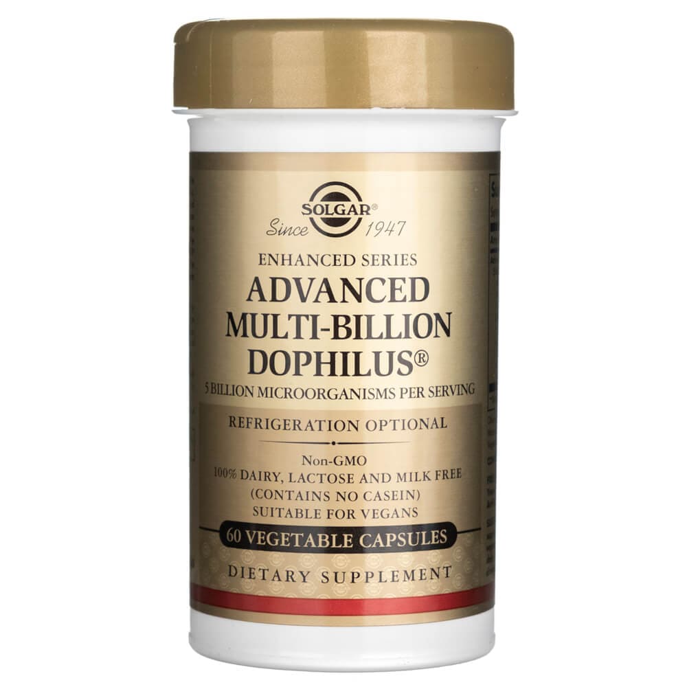 Solgar Advanced Multi-Billion Dophilus - 60 cápsulas vegetales - Imagen 2