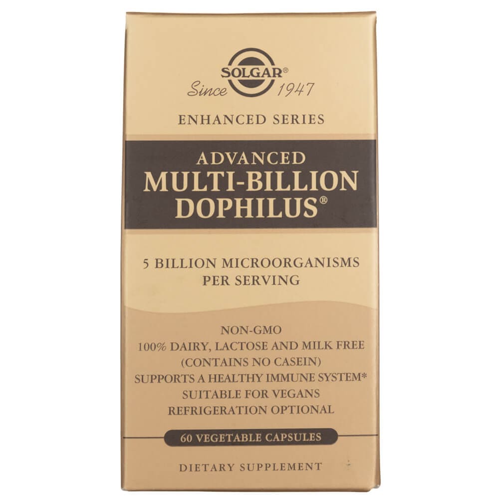 Solgar Advanced Multi-Billion Dophilus - 60 cápsulas vegetales - Imagen 6