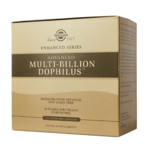 Solgar Advanced Multi-Billion Dophilus, Probiótico - 120 cápsulas