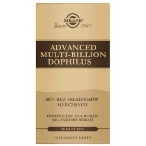 Solgar Advanced Multi-Billion Dophilus, Probiótico - 60 cápsulas