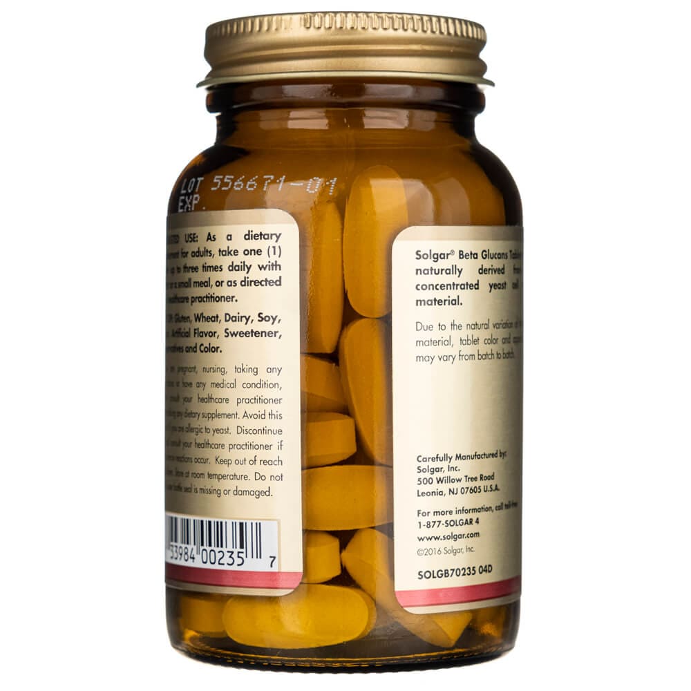 Solgar Beta Glucanos - 60 Tabletas - Imagen 3
