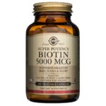 Solgar Biotina 5000 mcg - 100 cápsulas vegetales