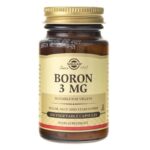 Solgar Boro 3 mg - 100 Cápsulas