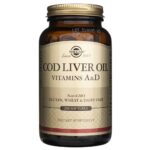 Solgar Aceite de hígado de bacalao (Vitaminas A&D) - 250 Cápsulas blandas