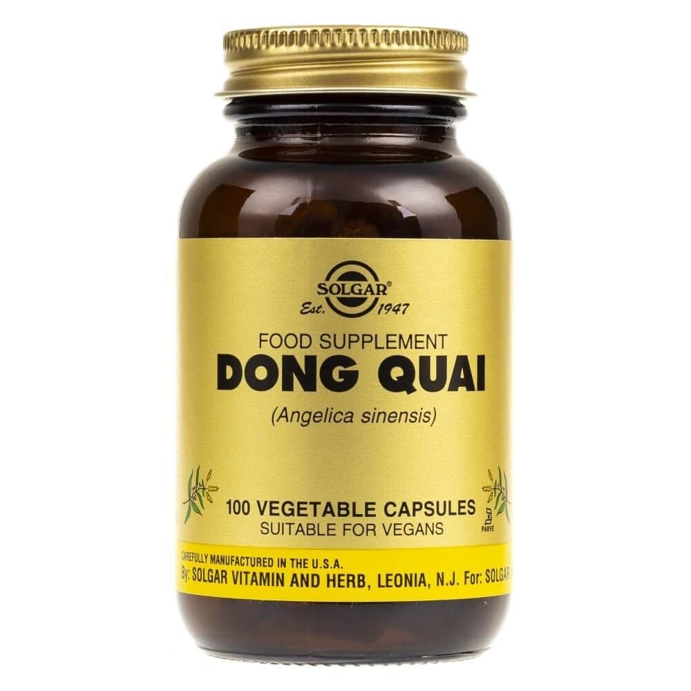 Solgar Dong Quai - 100 Cápsulas
