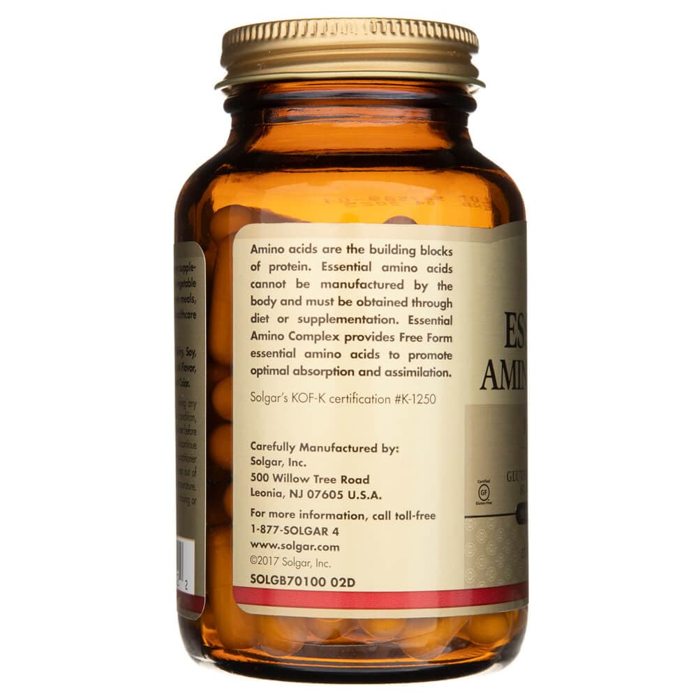 Solgar Essential Amino Complex - 90 cápsulas vegetales - Imagen 5