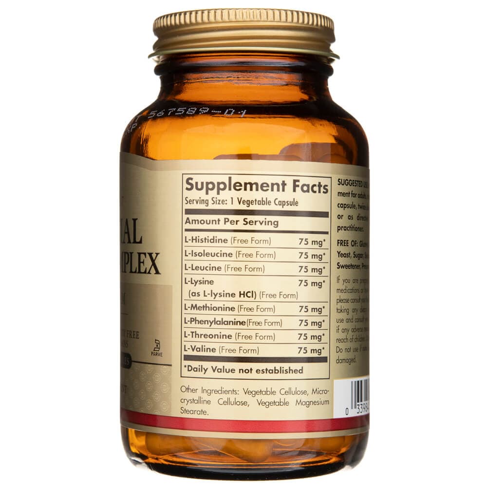 Solgar Essential Amino Complex - 90 cápsulas vegetales - Imagen 2