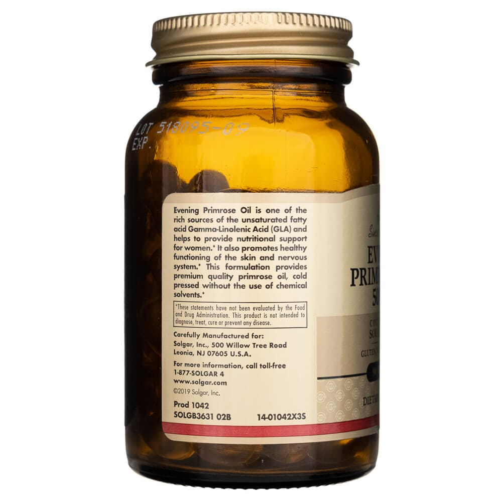 Solgar Aceite de onagra 500 mg - 90 cápsulas blandas - Imagen 5