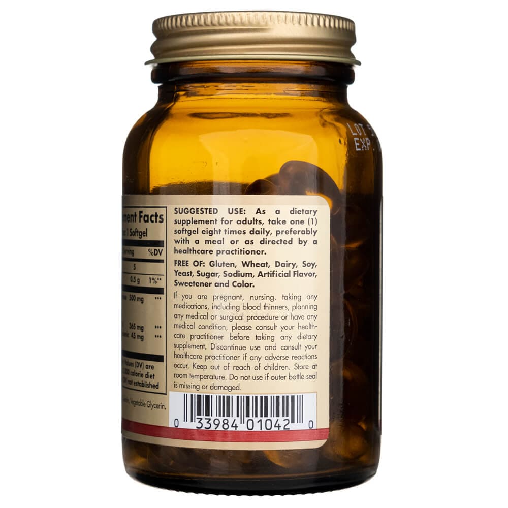 Solgar Aceite de onagra 500 mg - 90 cápsulas blandas - Imagen 4