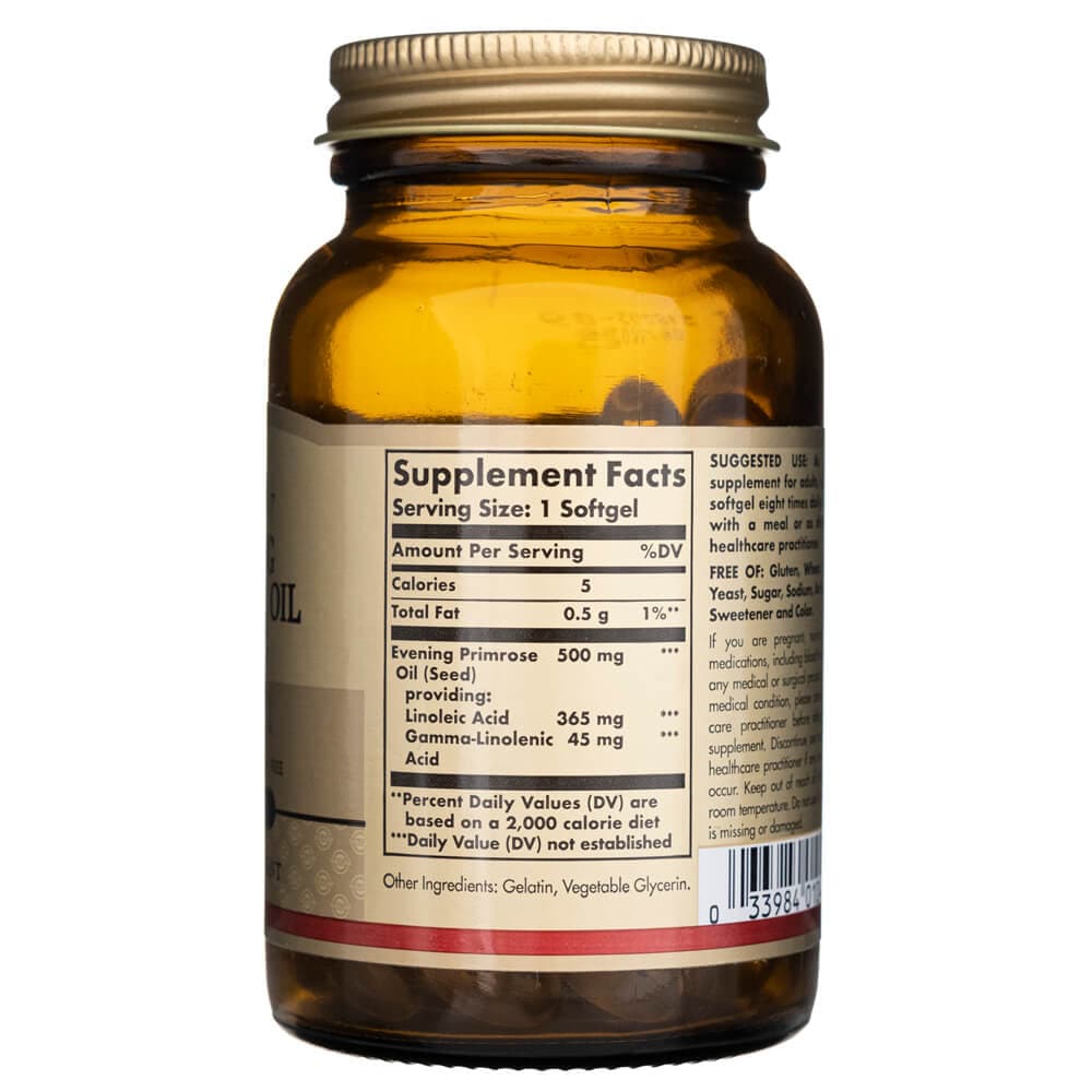 Solgar Aceite de onagra 500 mg - 90 cápsulas blandas - Imagen 2