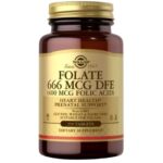 Solgar Folacin 400 mcg (Ácido fólico) - 250 Tabletas