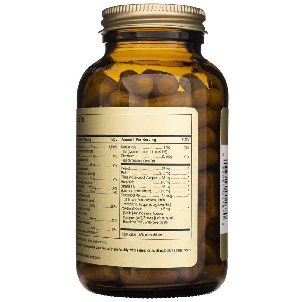 Solgar Formula VM-75 - 120 Cápsulas Vegetales - Imagen 3