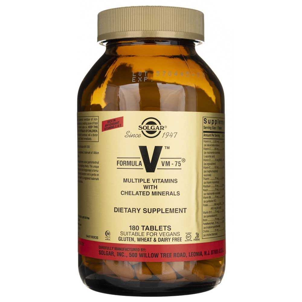 Solgar Formula VM-75 - 180 Tabletas