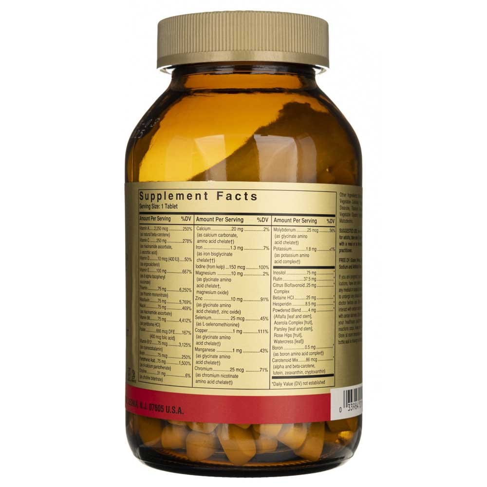 Solgar Formula VM-75 - 180 Tabletas - Imagen 2