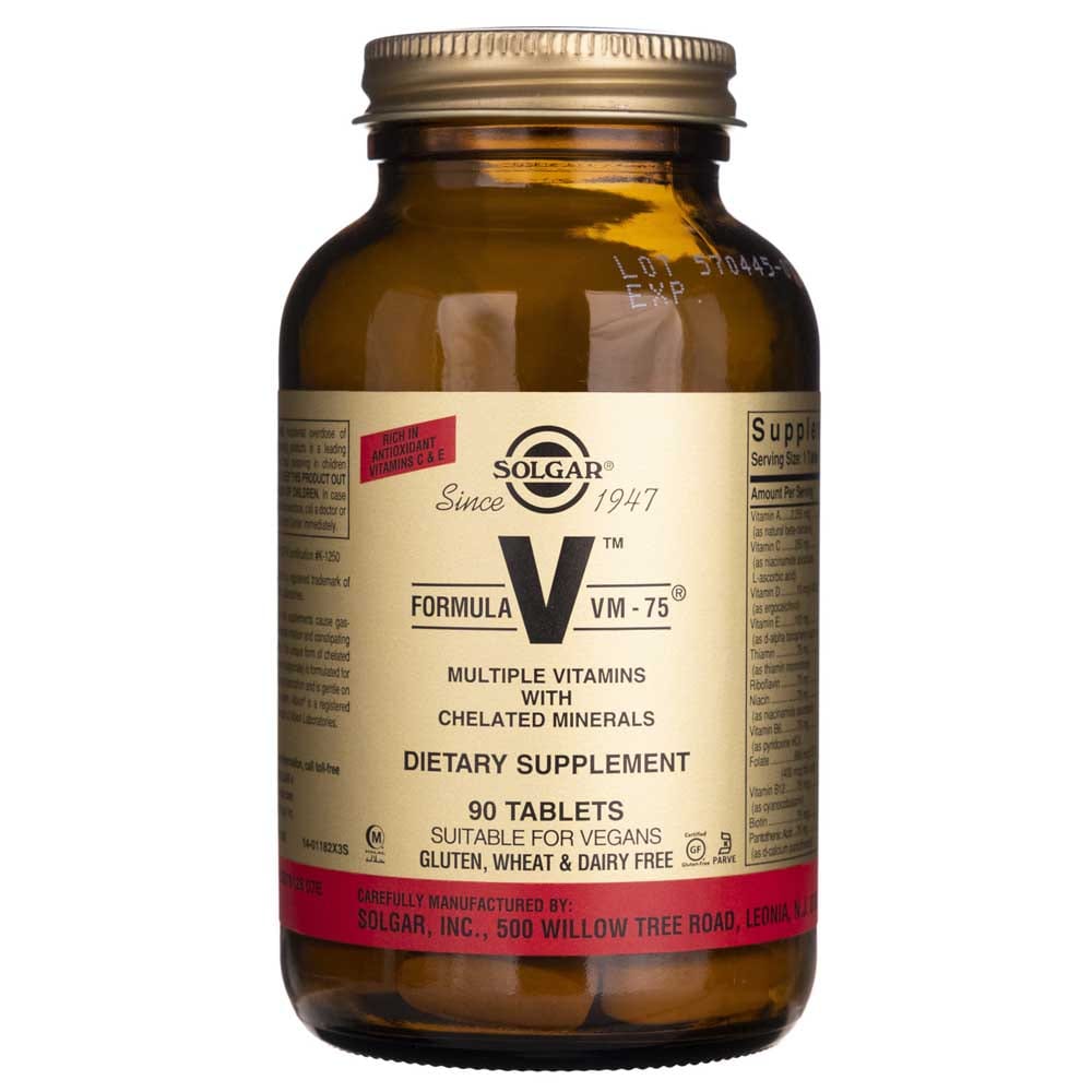 Solgar Formula VM-75 - 90 Tabletas