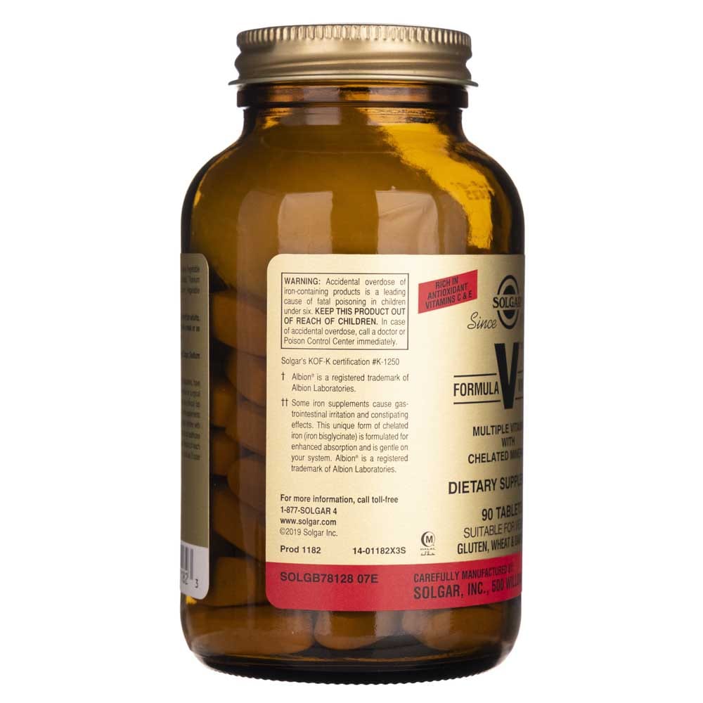 Solgar Formula VM-75 - 90 Tabletas - Imagen 4