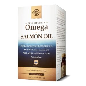 Solgar Aceite de salmón Omega de espectro completo - 120 cápsulas blandas