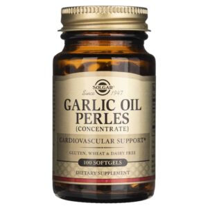 Solgar Aceite de Ajo Perles (Olor Reducido) - 100 Cápsulas Blandas