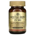 Solgar Gentle Iron 25 mg EE. UU. - 90 cápsulas vegetales
