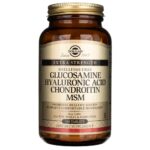 Solgar Glucosamina Ácido Hialurónico Condroitina MSM - 120 Tabletas