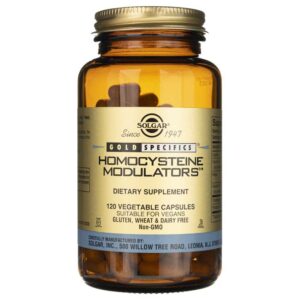 Solgar Moduladores de homocisteína - 120 cápsulas vegetales