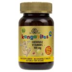 Solgar Kangavites Vitamina Masticable C, Naranja - 90 Pastillas