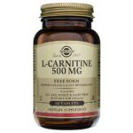 Solgar L-Carnitina 500 mg - 60 Tabletas