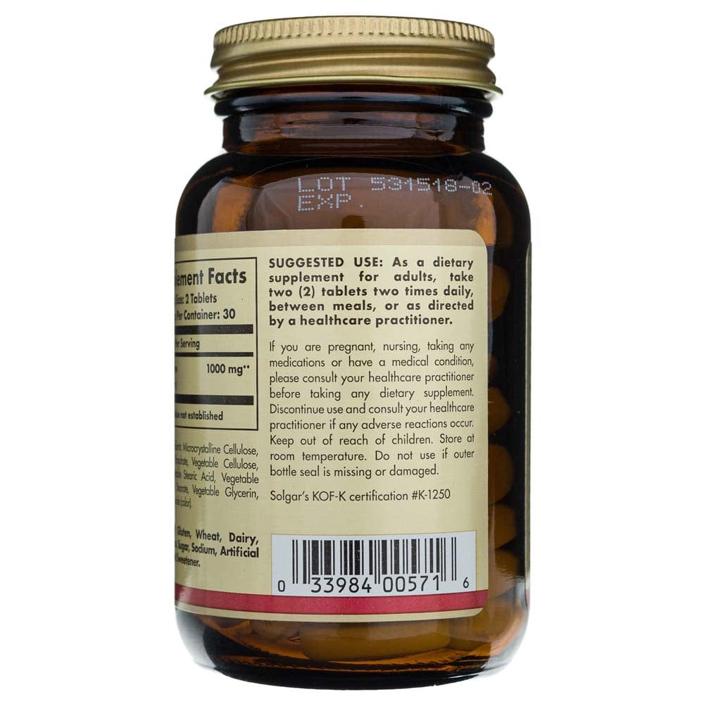 Solgar L-Carnitina 500 mg - 60 Tabletas - Imagen 4