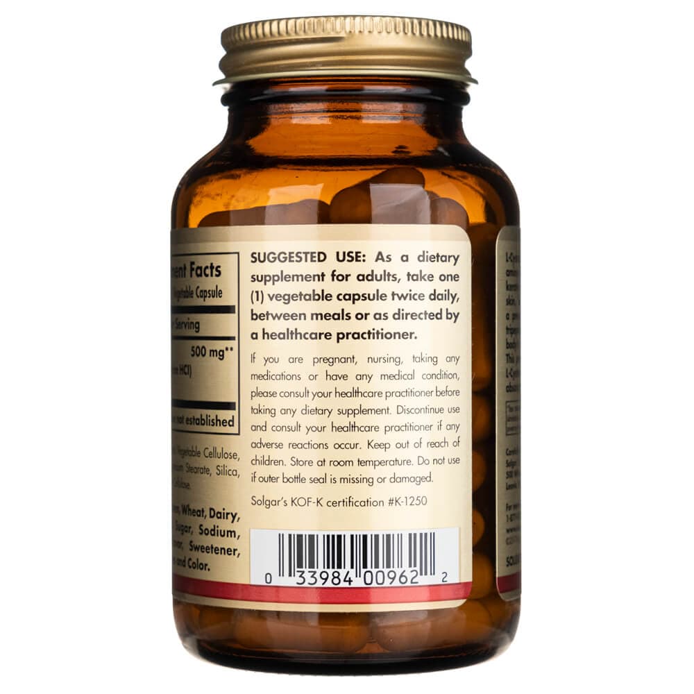 Solgar L-Cisteína 500 mg mg - 90 Cápsulas - Imagen 5