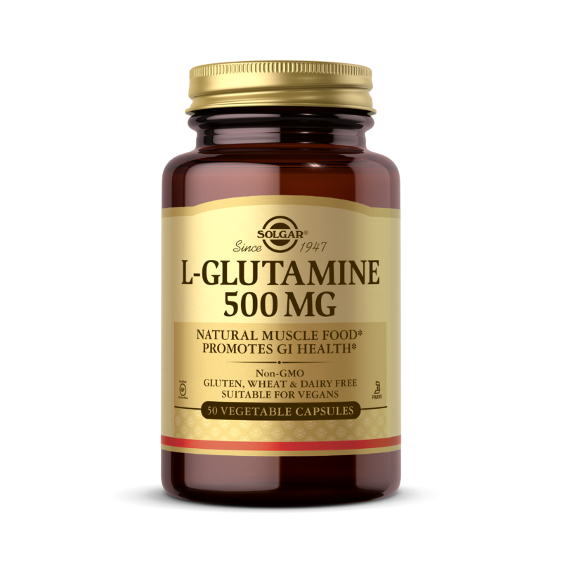 Solgar L-Glutamina 500 mg - 50 Cápsulas Vegetales