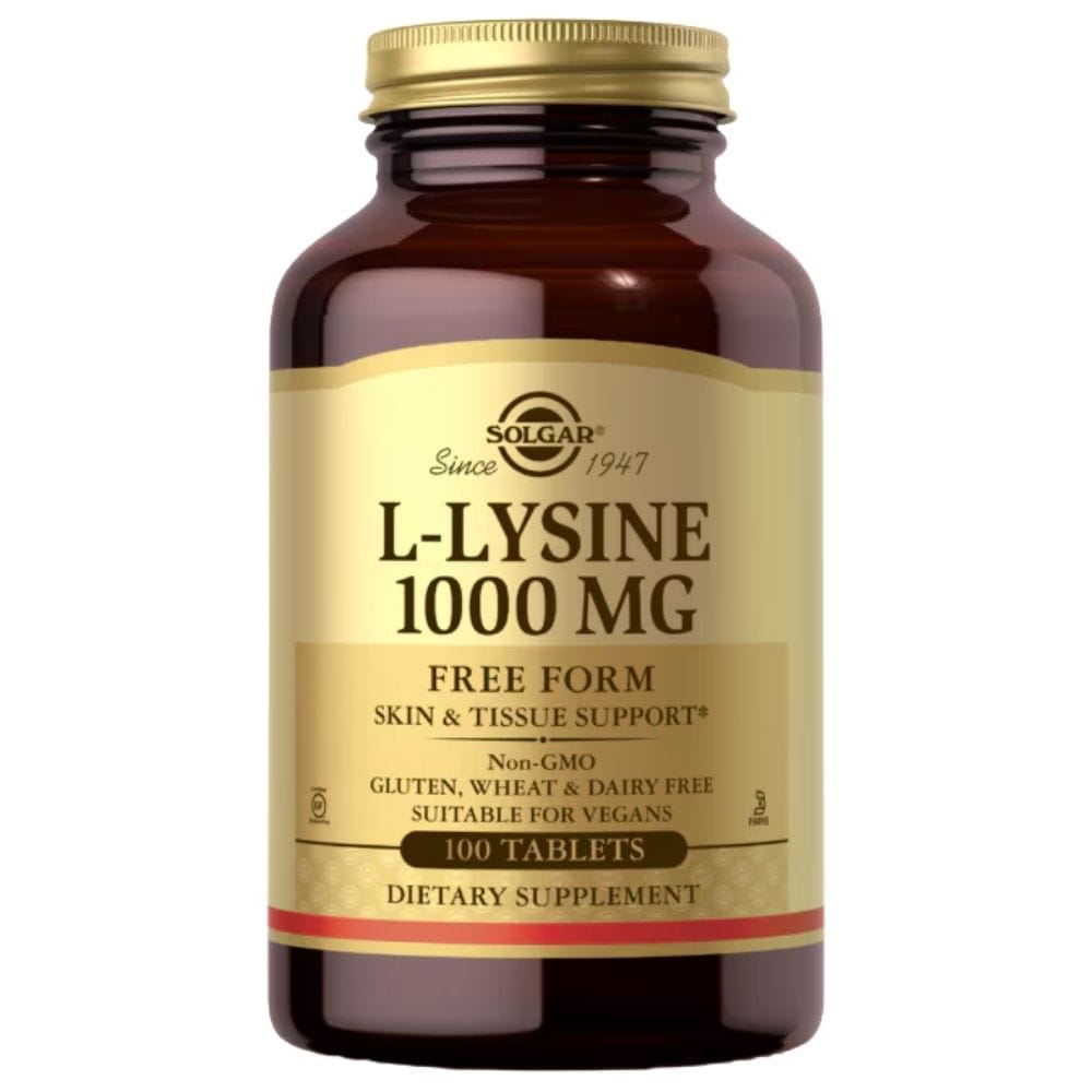 Solgar L-lisina 1000 mg - 100 comprimidos